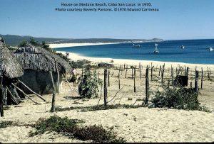 House on Medano Beach Cabo San Lucas. Photo ©1970 by Edward Carriveau