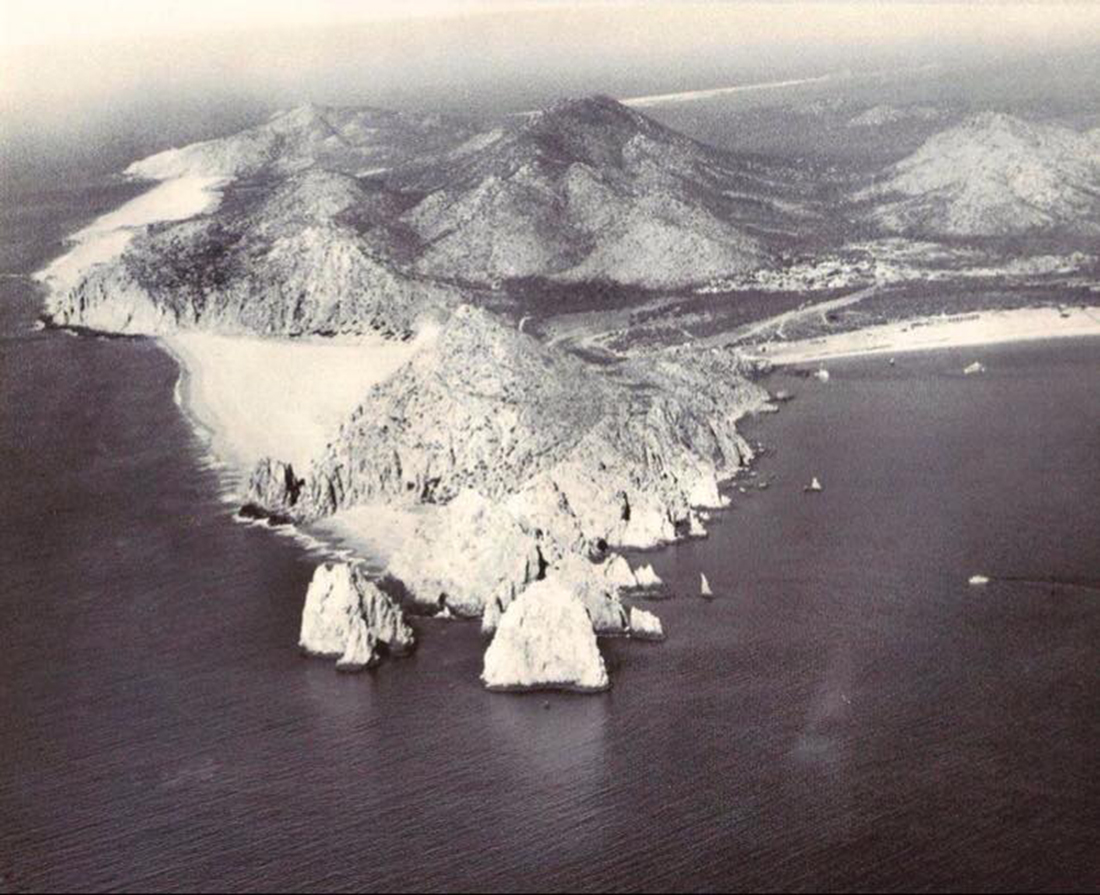 Lands End Cabo aerial view c1970