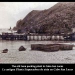 The old tuna packing plant in Cao San Lucas. La antigua Planta Empacadora de atún en Cabo San Lucas