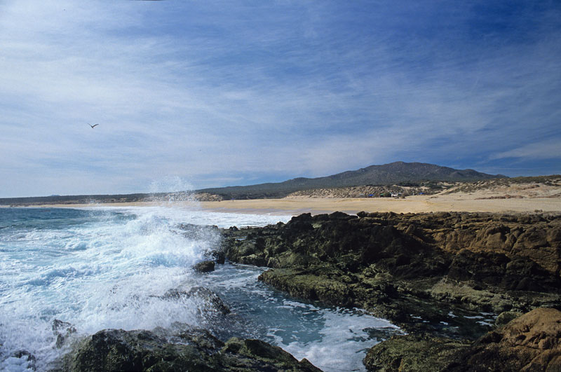 Photograph of Shipwreck Beach (Playa Barco Varado) were taken during November 1989 by Joseph A. Tyson