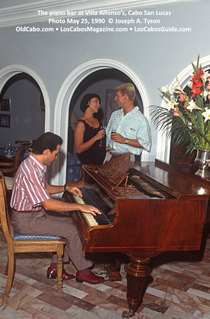 Piano bar, May 25, 1990.