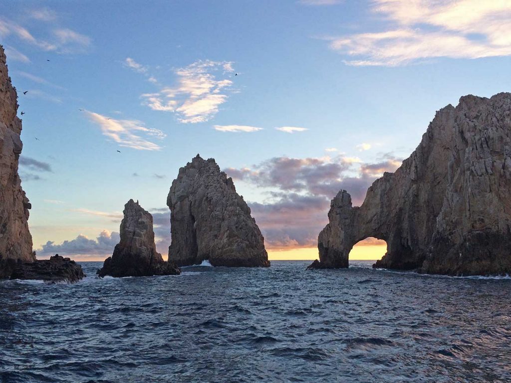 Cabo arch at sunset 2014